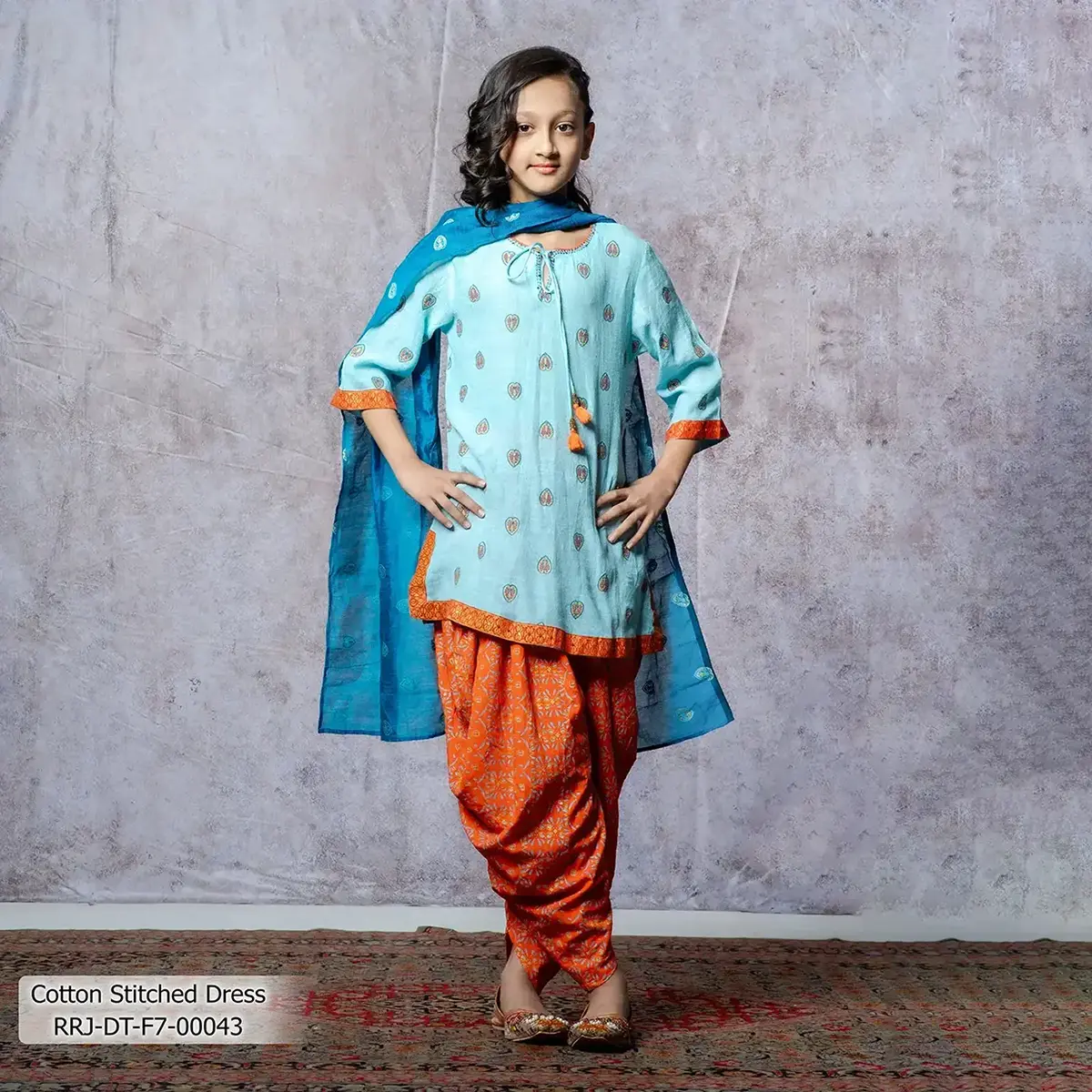 Girl's Stitched Dress